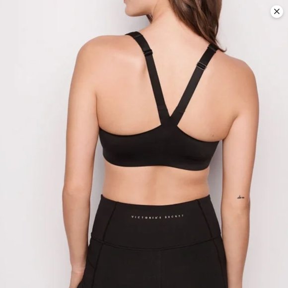 Victoria's Secret Bra VSX Incredible Knockout Ultra Max Sports Bra BLACK SZ 36DD - Picture 3 of 14